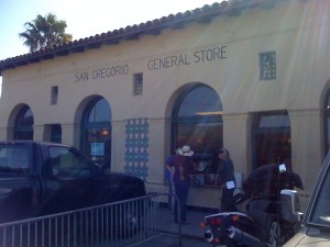 The San Gregorio General Store: part store, part tourist trap, part saloon, all cool.