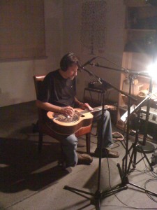 Rob Ickes doing his thing (and well) at Cookie Marenco's OTR Studios.