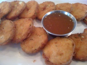 Fried pickles... mm, mm...