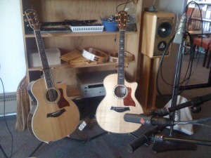 The right tools for the job: Taylor Guitars, Elixir Strings and Neumann Microphones