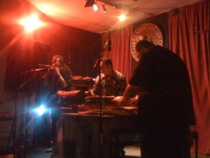 The opening act "Mexika" doing their percussive magic. So cool...