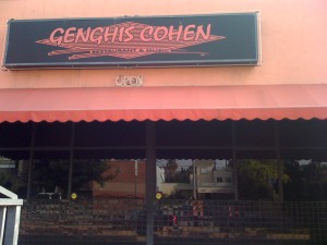 Killer Chinese food, killer sound, killer vibe on North Fairfax in LA: the one and only Genghis Cohen.