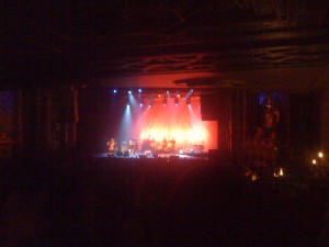 The Avett Brothers rawk-ing it at The Fox Theater in Oakland, CA.