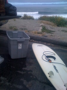 A nice, left hand peeler at one of my favorite, not-so-secret spots in Big Sur, CA.