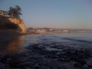 On a really, really low tide, you can walk from Pleasure Point all the way down to Capitola proper. Great tide pool exploration abounds!