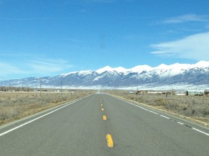 One of countless road shots from the tour. This one is on the 24 somewhere in Colorado en route to shows in Vail.