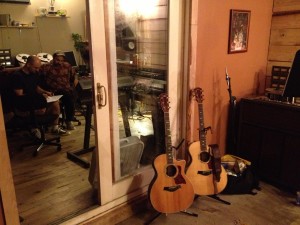 (L-R) Greg Thompson and Andrija Tokic in the control room at The Bomb Shelter in Nashville, TN. These guys are outstanding at what they do...