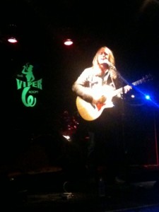 Performing at The Viper Room in Los Angeles, CA.