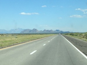 I became intimately familiar with the I-25 and all of its scarce gas stops after a close call, nearly running out of gas in the middle of nowhere in 100+ degree temps.