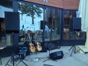 Right before load-out at the base of one of California's premier mountain resorts in North Lake Tahoe, CA.